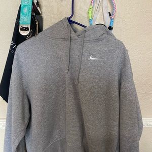 grey nike hoodie